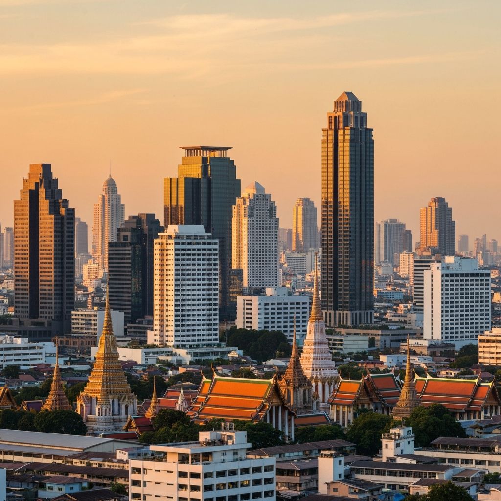 Bangkok skyline
